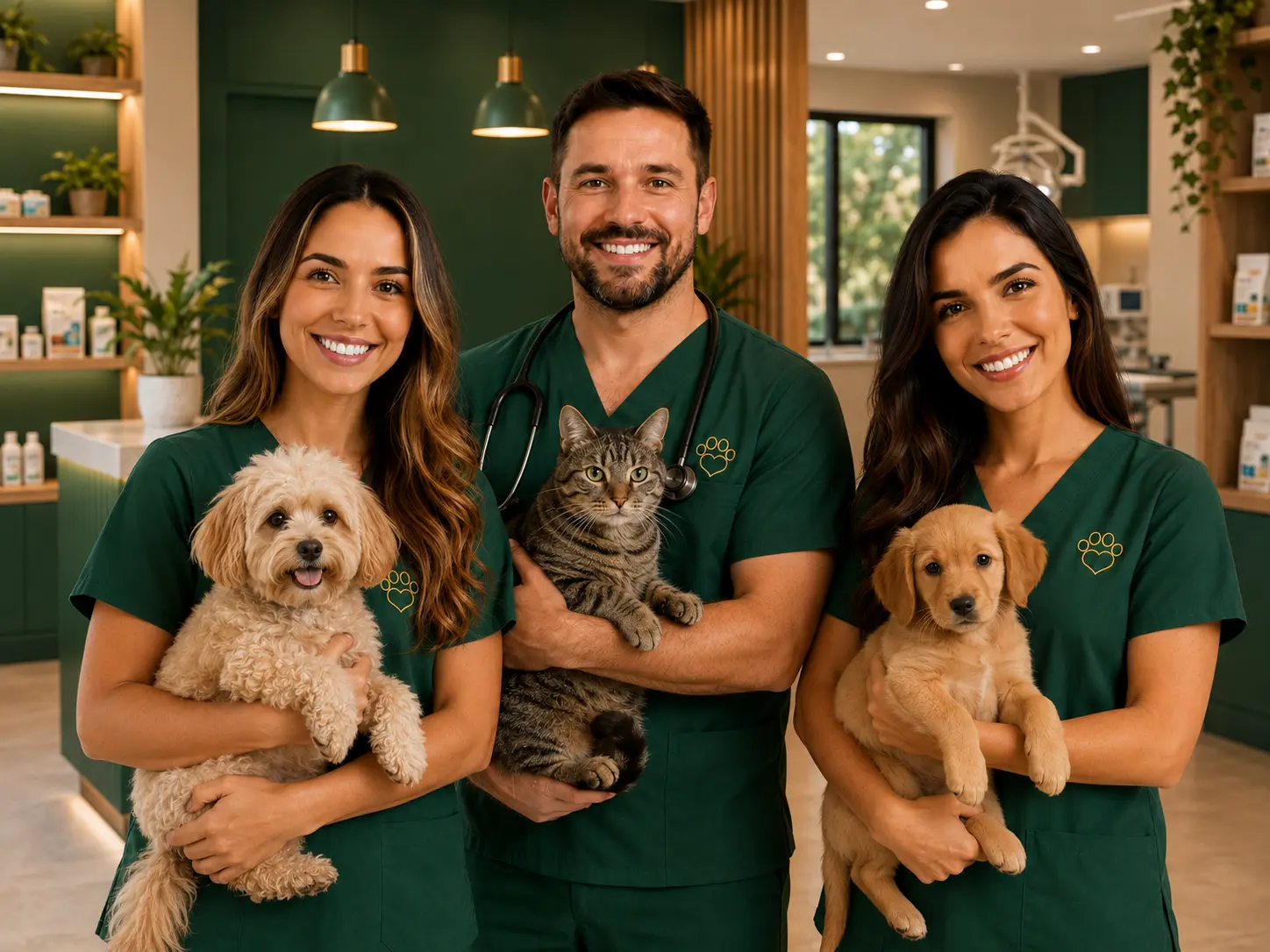 Equipe Veterinária Modelo
